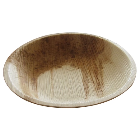 Abena Plates, Round, Eco-Friendly Palm Leaves, Medium - 7" Diameter 132371